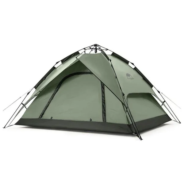 Naturehike 4 Kişilik Otomatik Gri Kırmızı Kamp Çadırı - Görsel 6