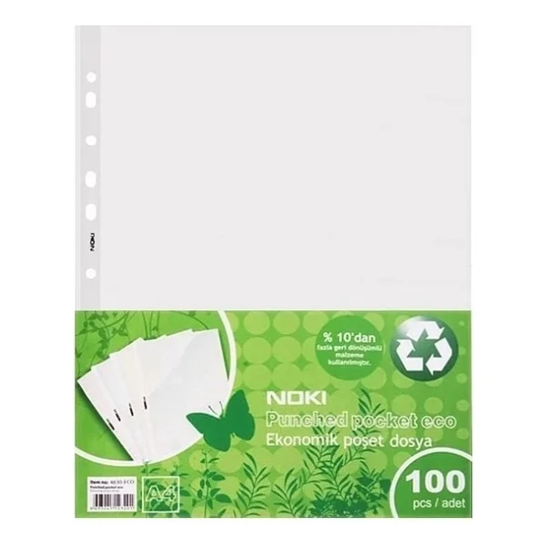 Noki Poşet Dosya Eco 100'lü Paket - Görsel 5