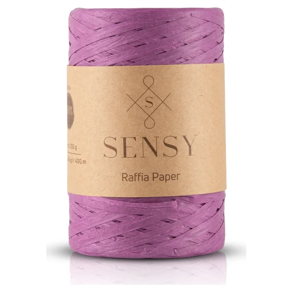 Sensy Premium 400 Metre Rafya Ip Çanta Ipi Raffia Ip Kağıt Ip Supla Ipi 250 Gram Natürel - Görsel 8