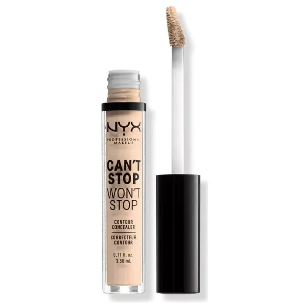 Nyx Professional Makeup Can't Stop Won't Stop Contour 4 Light Ivory 3.5 Ml Likit Kapatıcı - Görsel 2