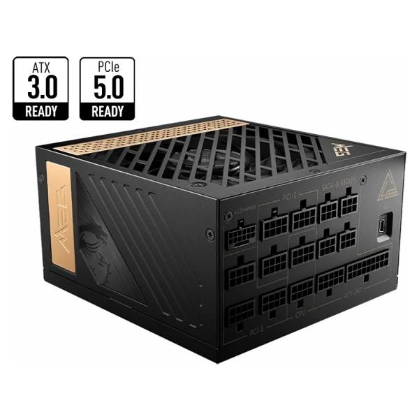 Msı Meg Ai1300p Pcıe5 1300 W Power Supply - Görsel 2