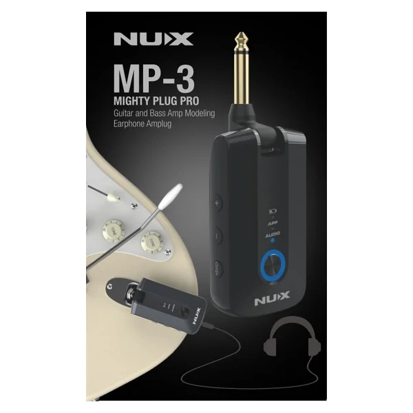 Nux Mighty Plug Pro Gitar Kulaklık Amfisi - Görsel 4