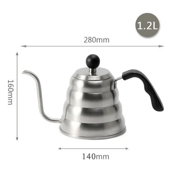 Weather Forecast Wf 1,2 L Barista Filtre Kahve Demleme İbriği Drip Kettle Cin372 - Görsel 9
