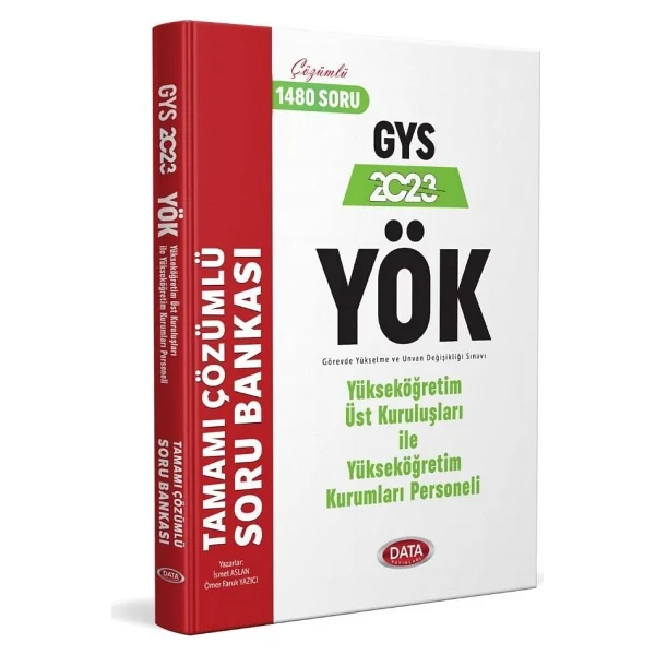 Data Yayınları Yök Üst Kuruluşları İle Yök Personeli Gys Tamamı Çözümlü Soru Bankası - Görsel 2