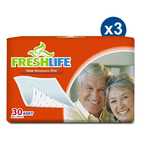 Freshlife 90x180 Cm 30'lu 8 Paket Yatak Koruyucu Örtü - Görsel 6