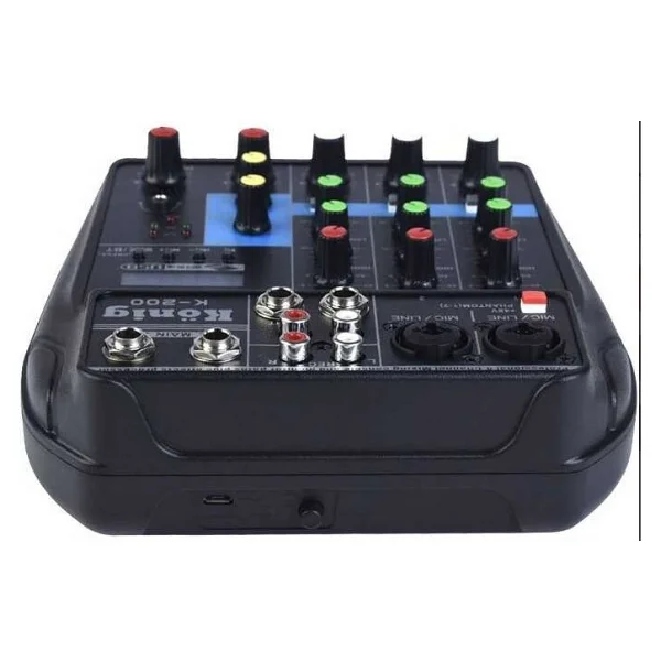 König K-400 USB 4 Kanal Mikser - Görsel 4