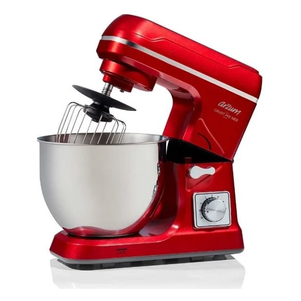 Arzum Ar1143-K Crust Mix Neo Kırmızı 1400 W 5 Lt Stand Mikser - Görsel 6