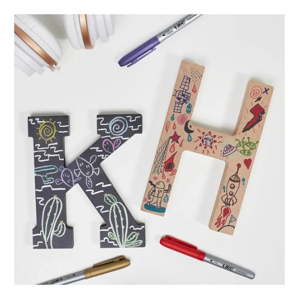 Bic Permanent Markör 5'li - Görsel 3