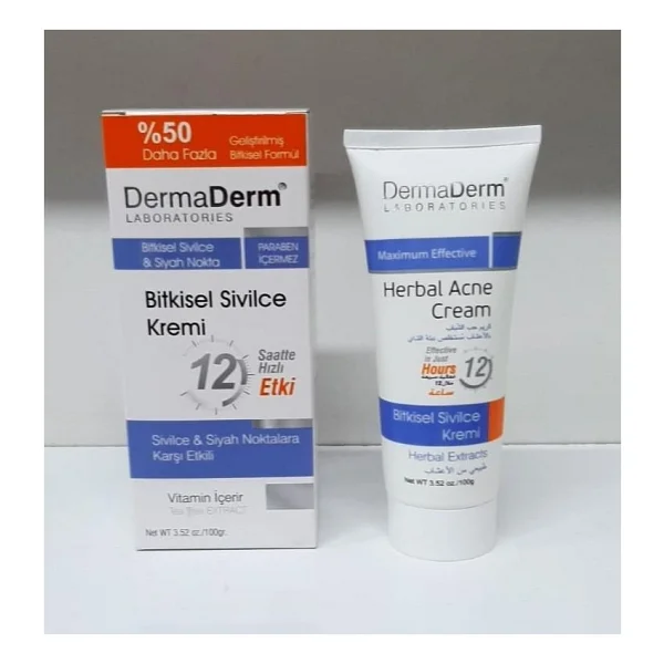 Dermaderm Sivilce Ve Siyah Nokta Karşıtı Krem 100 Gr - Görsel 6