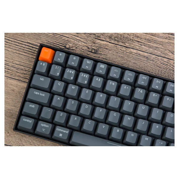 Keychron K2 RGB TKL Gateron G Pro Blue Switch Kablolu/Kablosuz Mekanik Oyuncu Klavyesi - Görsel 3
