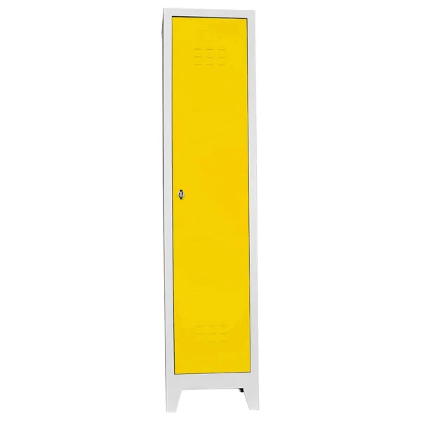 Jessan Ofis Tekli Gri-Sarı Soyunma Dolabı - Görsel 2