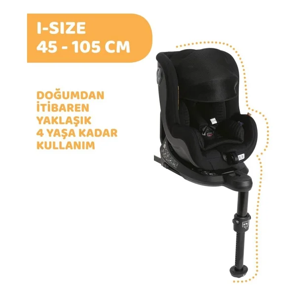 Chicco Seat2fit İ-Size Air Oto Koltuğu - Görsel 3