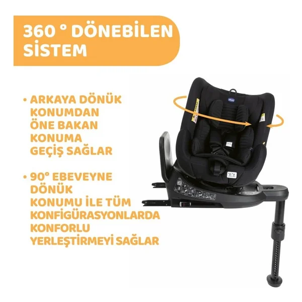 Chicco Seat2fit İ-Size Air Oto Koltuğu - Görsel 5
