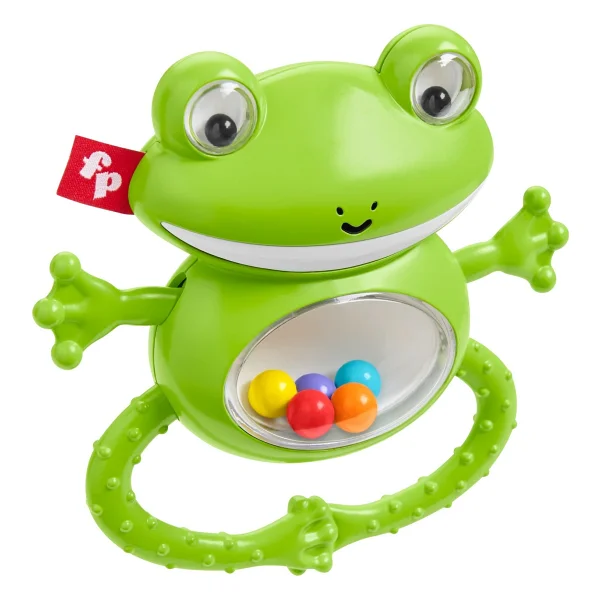 Fisher Price Sevimli Dostlar Kurbağa Dişlik Ve Çıngırak Ggf03 - Görsel 3