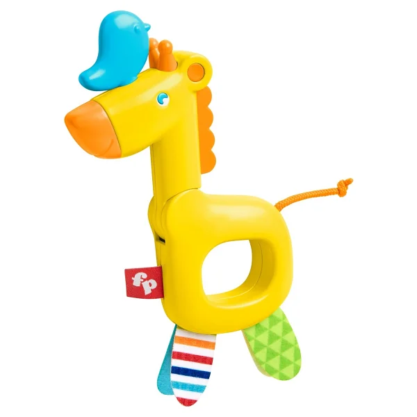 Fisher Price Sevimli Dostlar Zürafa Dişlik Ve Çıngırak Ggf05 - Görsel 3