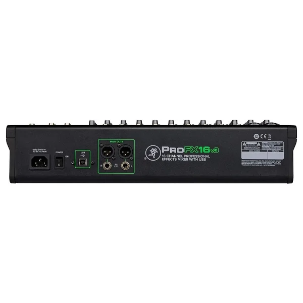 Mackie Profx16v3 16 Kanal Ses Mikseri - Görsel 6