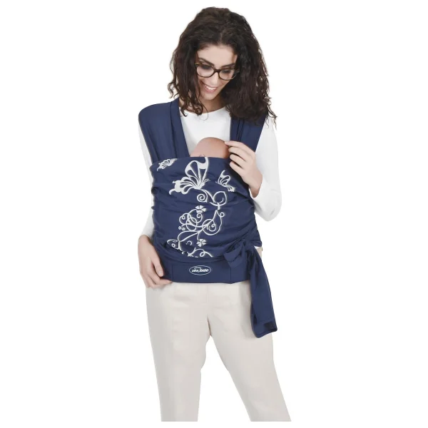 Sevi Bebe Art-571 Lacivert Bel Destekli Giymeli Sling - Görsel 5