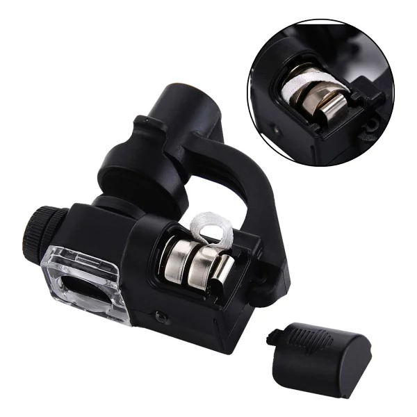Microcase 90x Mini Cep Telefonu İçin Vantuzlu Mikroskop Uv Ledli Mikroskop - Al2433 - Görsel 3