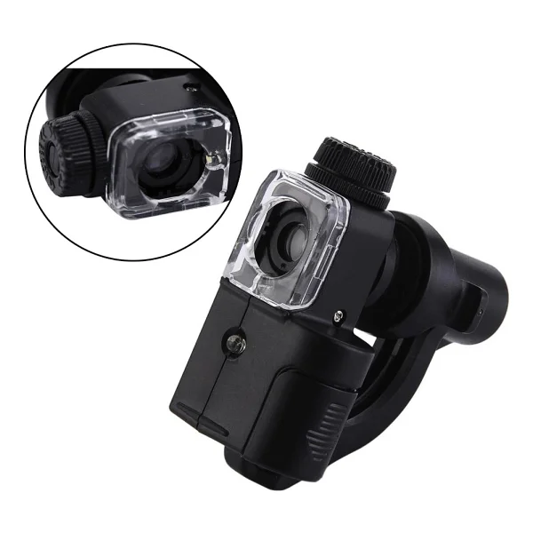 Microcase 90x Mini Cep Telefonu İçin Vantuzlu Mikroskop Uv Ledli Mikroskop - Al2433 - Görsel 4