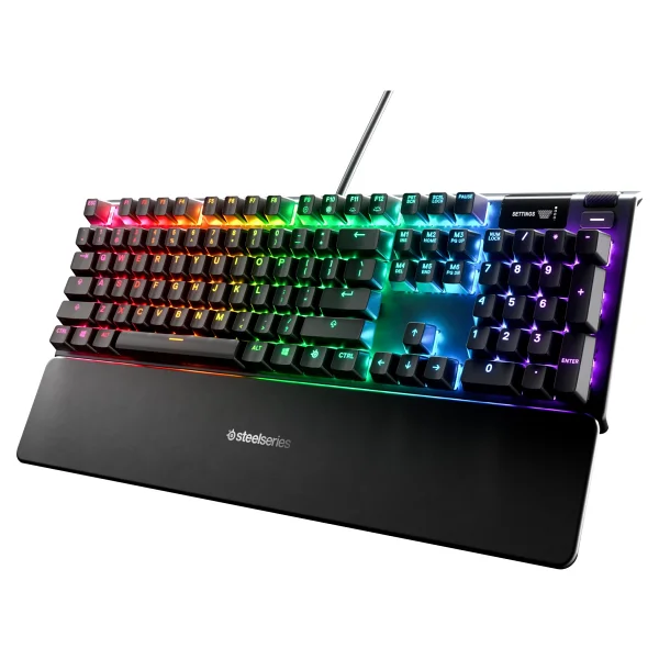 Steelseries Apex 5 Hibrit RGB Blue Switch Kablolu Mekanik Oyuncu Klavyesi - Görsel 7