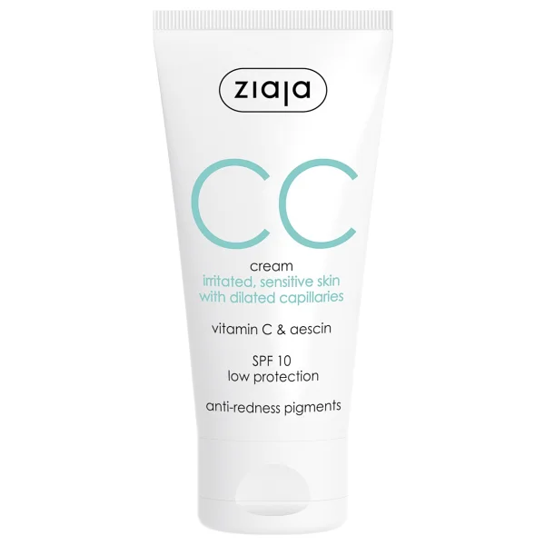 Ziaja Tahriş Olmuş Ve Hassas Ciltler Cc Krem 50 Ml - Görsel 2