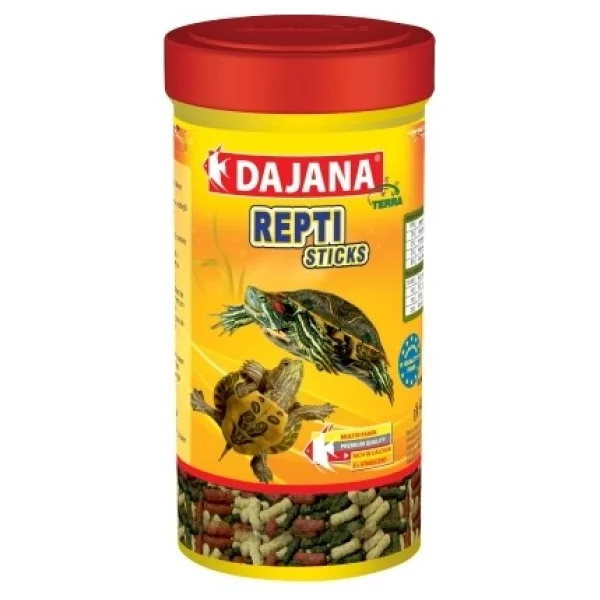 Dajana Kaplumbağa Yemi Sticks 250 Ml 22,5 Gr - Görsel 2