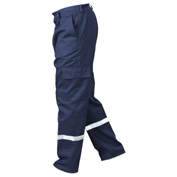 Butik İş 16/12 Reflektörlü Gabardin İş Pantolonu Gri - S - Görsel 3