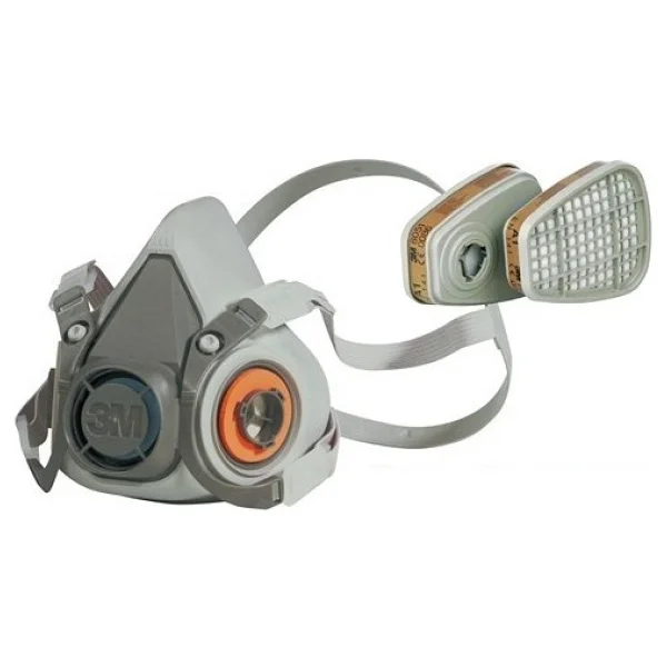 3m 6200 Orta Boy Yarım Yüz Maskesi + 1 Filtre - Görsel 8