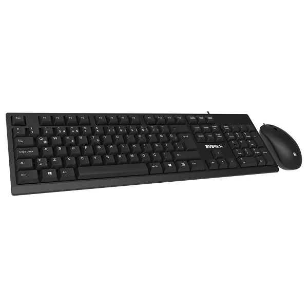 Everest Km-615 Kablolu Klavye Mouse Seti - Görsel 2