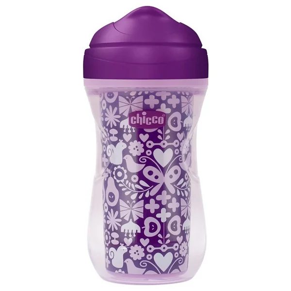 Chicco Isı Yalıtımlı Aktif Bardak Mor 14 Ay+ 266 Ml - Görsel 4