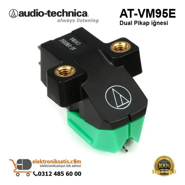 Audio Technica At-Vm95e Dual Pikap İğnesi - Görsel 2
