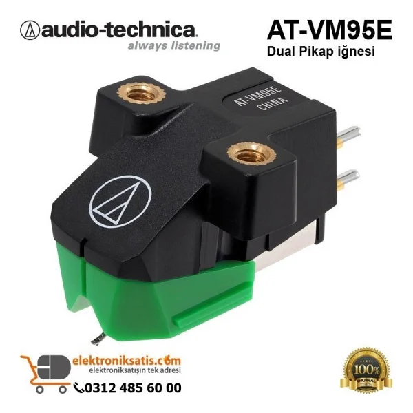 Audio Technica At-Vm95e Dual Pikap İğnesi - Görsel 3