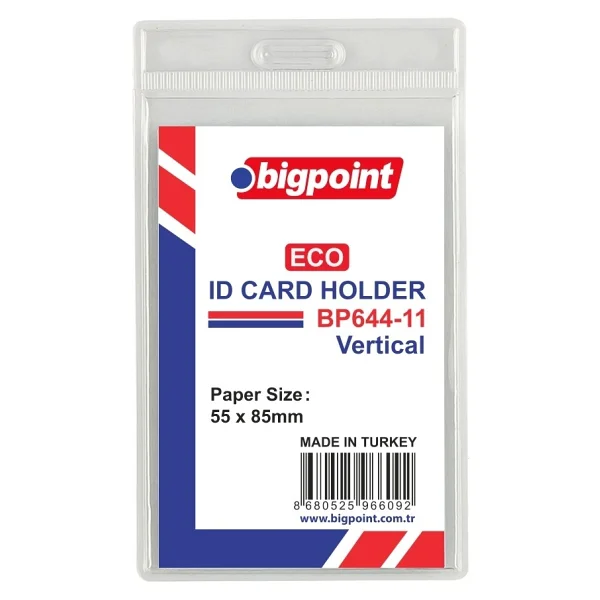 Bigpoint Eco Kart Poşeti Dikey 55x85mm 100'lü Poşet - Görsel 2