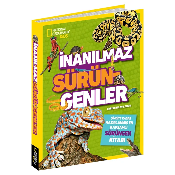 National Geographic Kids - İnanılmaz Sürüngenler Ansiklopedisi - Christina Wilsdon - Görsel 3