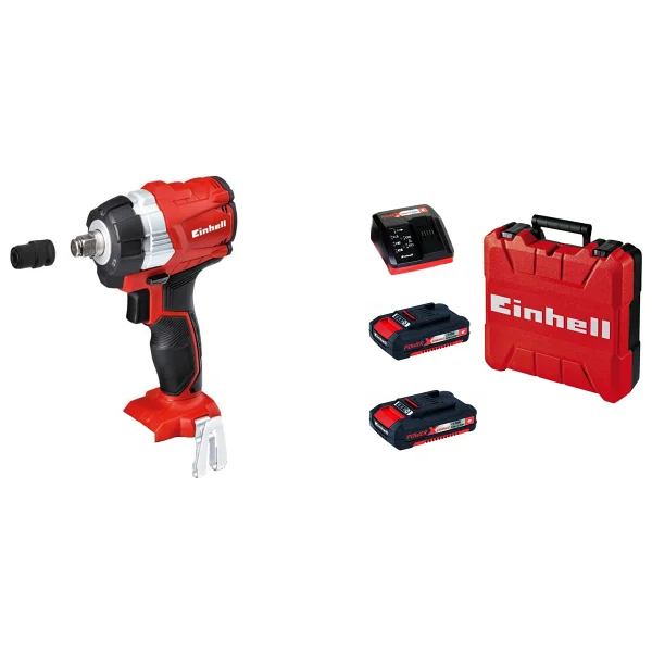 Einhell Te-Cw 18li Bl Çift Akülü 2 Ah Somun Sıkma Makinesi - Görsel 2