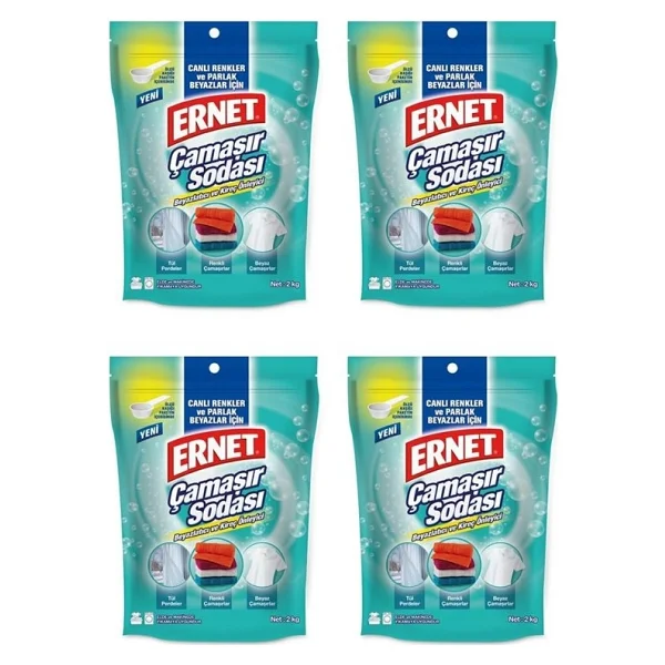 Ernet 2 Kg 6'lı Paket Çamaşır Sodası - Görsel 2