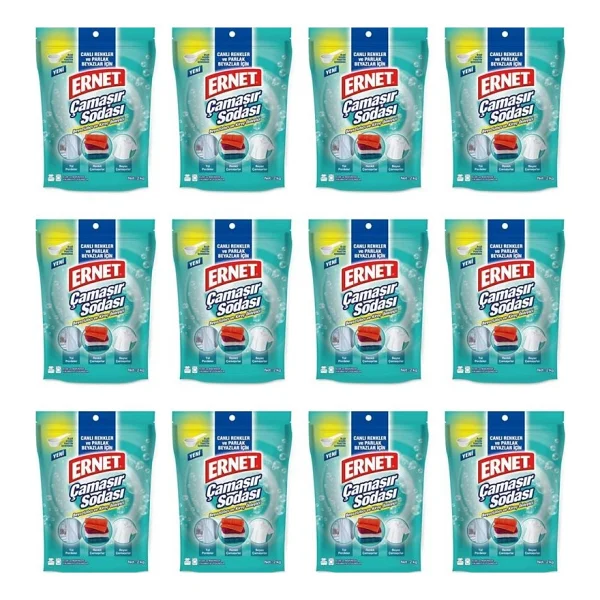 Ernet 2 Kg 6'lı Paket Çamaşır Sodası - Görsel 5