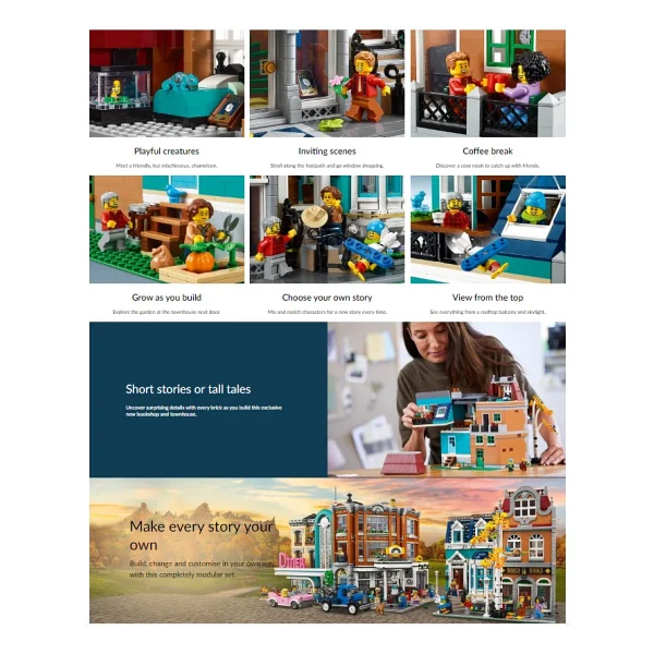 Lego 10270 Creator Expert Bookshop - Görsel 3
