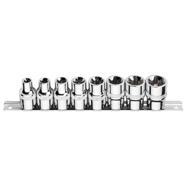 Ceta Form C26-R08 1/2'' 8 Parça Dış Torx Lokma Anahtar Takımı - Görsel 2