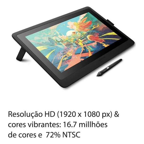 Wacom Cintiq 16 FHD 8192 Seviye 5080lpı Dtk1660k0b Grafik Tablet - Görsel 5