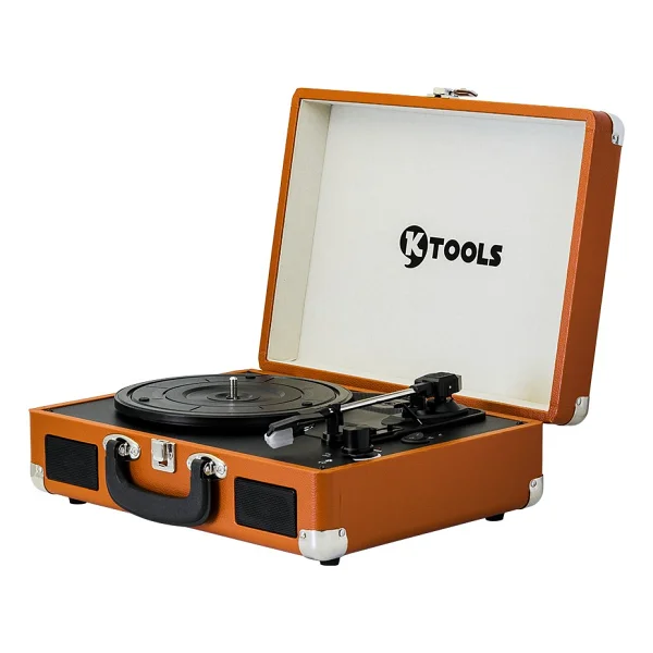 Ktools Long Play Nostalgia K344 Mavi Çantalı Pikap - Görsel 7
