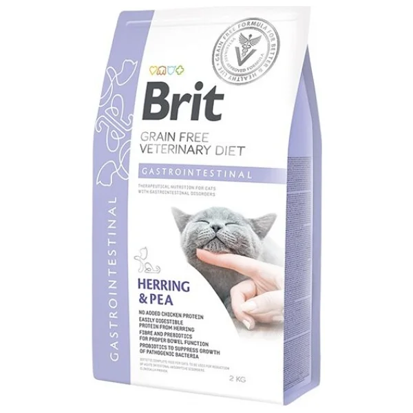 Brit Veterinary Diet Gastrointestinal Sindirim Sistemi Destekleyici 2 kg Kedi Maması - Görsel 3