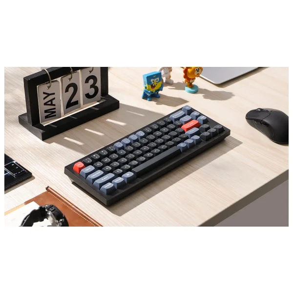 Keychron V2 QMK Brown Switch İngilizce Kablolu Mekanik Klavye - Görsel 5