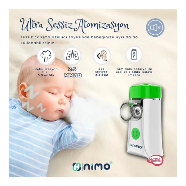 Nimo Taşınabilir Nebulizatör - Yok - Görsel 3