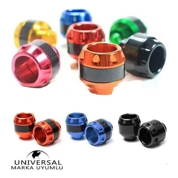 Motoyel Universal Ön Teker Koruma Takozu Gri - Görsel 3