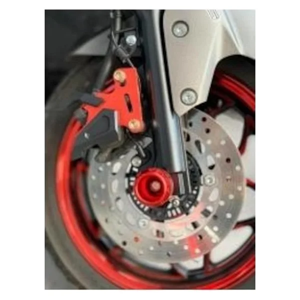 Motoyel Universal Ön Teker Koruma Takozu Gri - Görsel 5