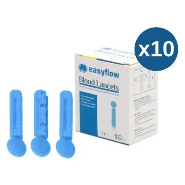 Easyflow Lanset Parmak Delme Iğnesi 100'lü 10 Kutu - Görsel 2