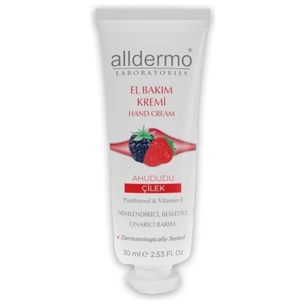 Alldermo Ahududu Çilek 30 Ml El Kremi - Görsel 2