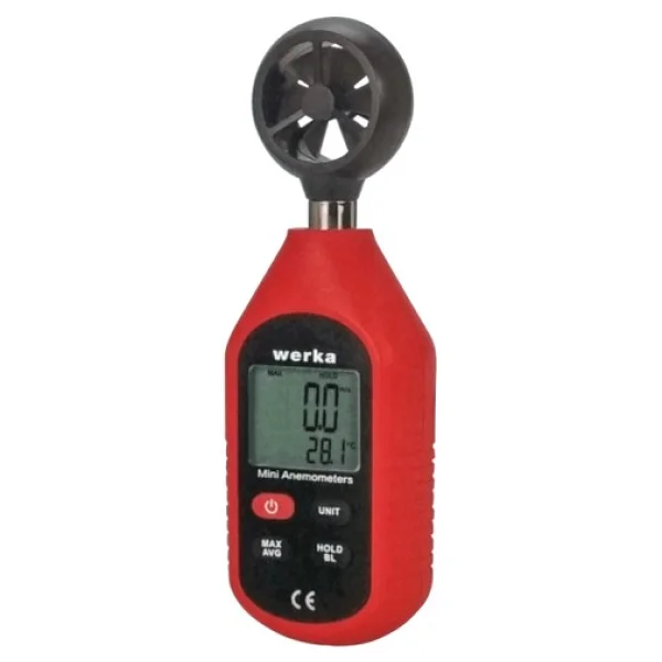Werka W524-301 Mini Dijital Anemometre - Görsel 2