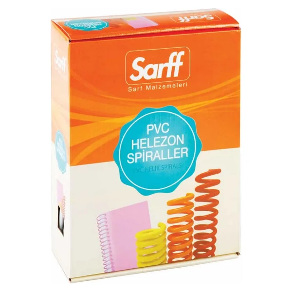 Sarff 16mm Şeffaf 4:1 Helezon Spiral Poşet (100adet) - Görsel 2
